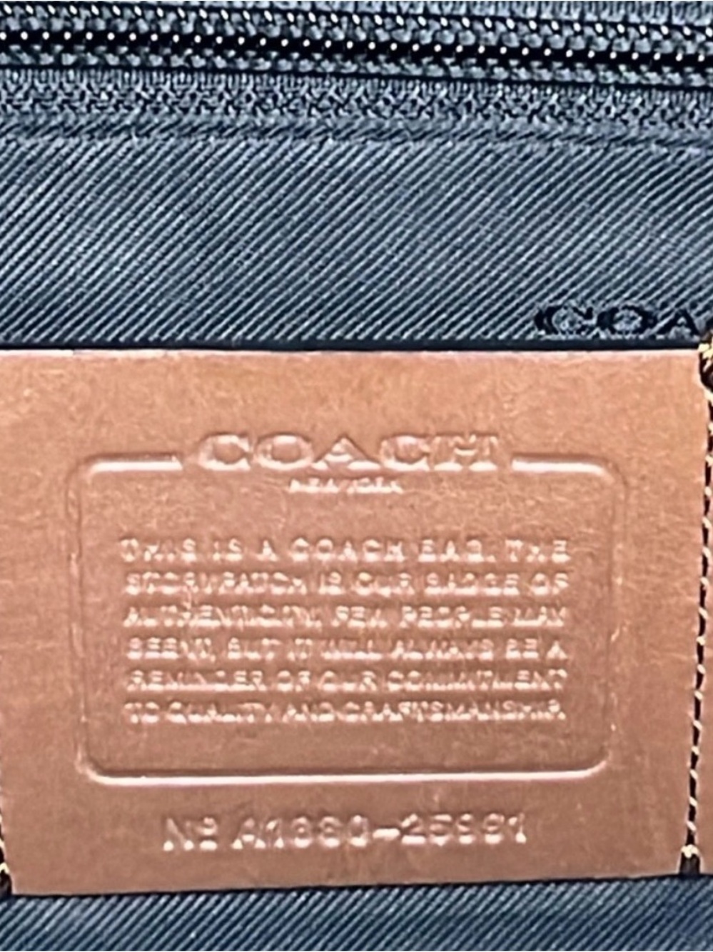 Coach Brown Metro Briefcase Croc
Embossed Leather. - Picture 4 of 6